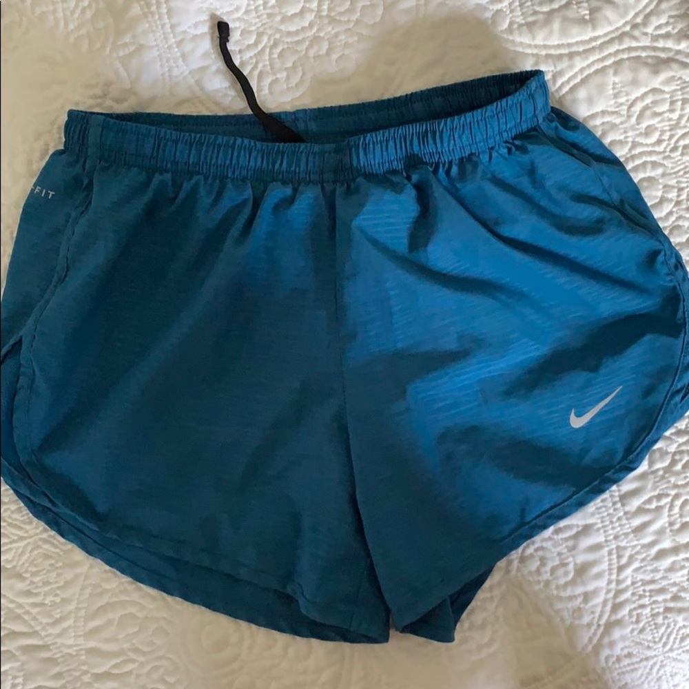 blue nike dry fit shorts